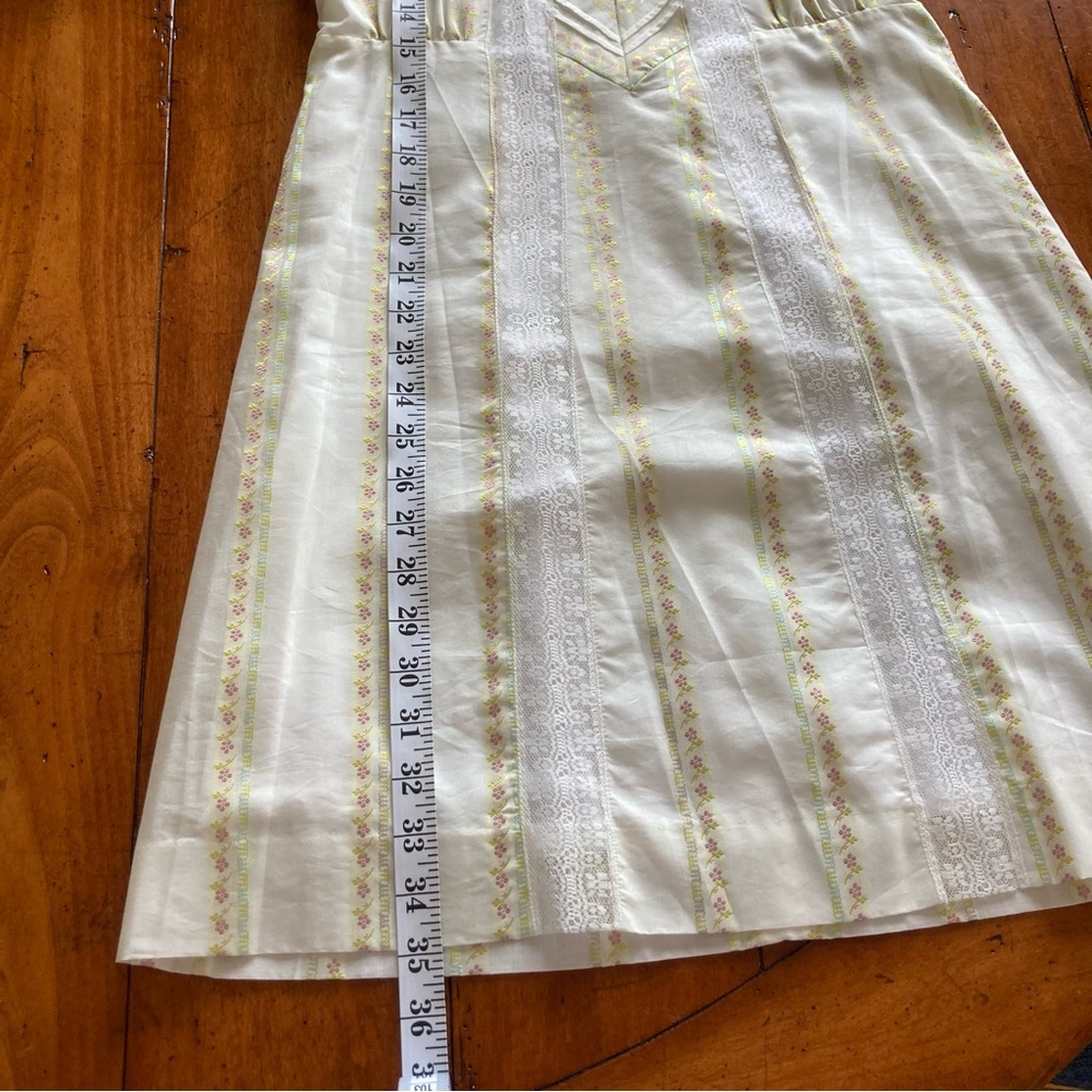 NWT Sandro Cream Puff Sleeve Mini Dress size 38 - Picture 11 of 11